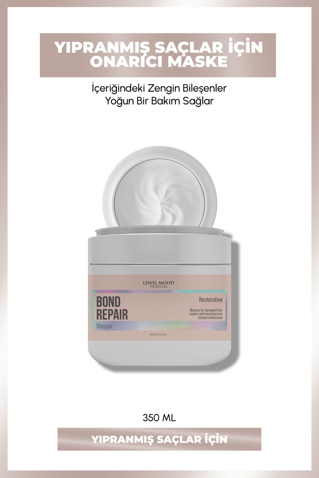 Bond Repair Yıpranmış Saçlar İçin Bakım Maskesi