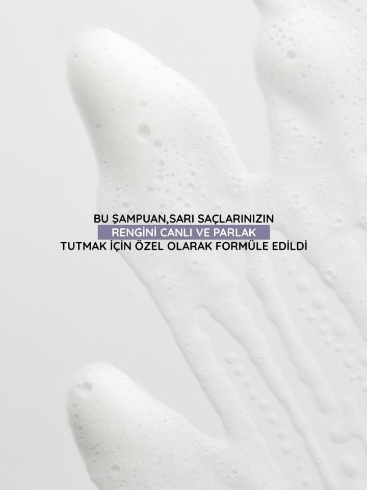 Supreme Blond Sarı Saçlar İçin Bakım Şampuanı