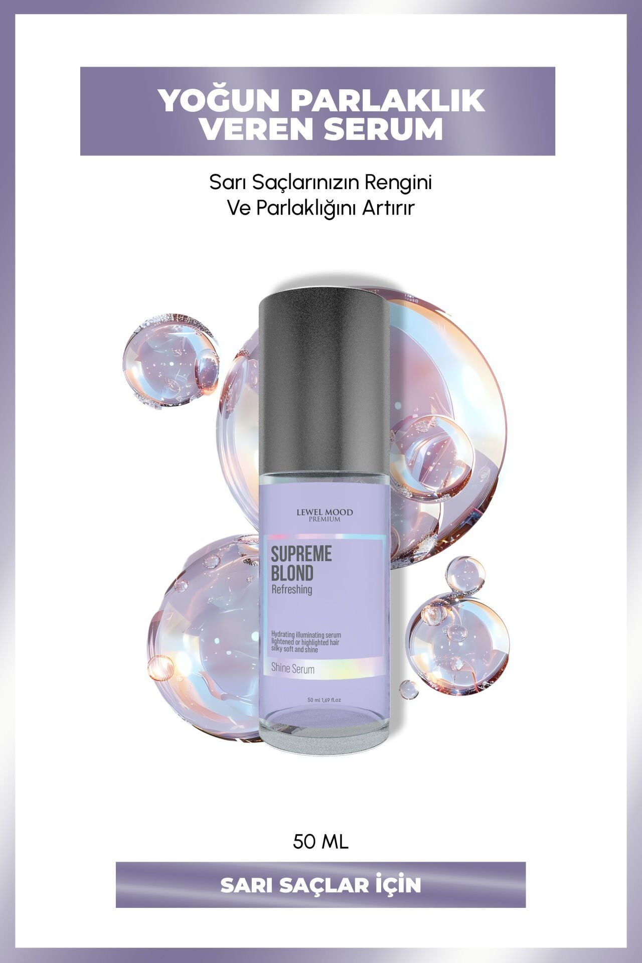 Supreme Blond Sarı Saçlar İçin Bakım Serumu