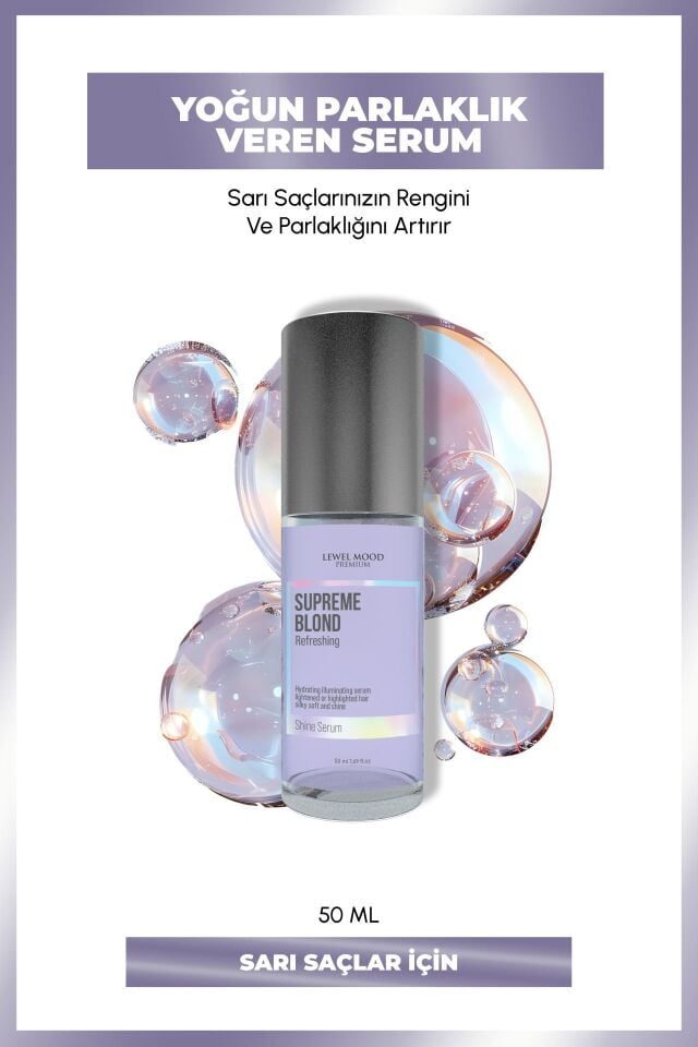 Supreme Blond Sarı Saçlar İçin Bakım Serumu