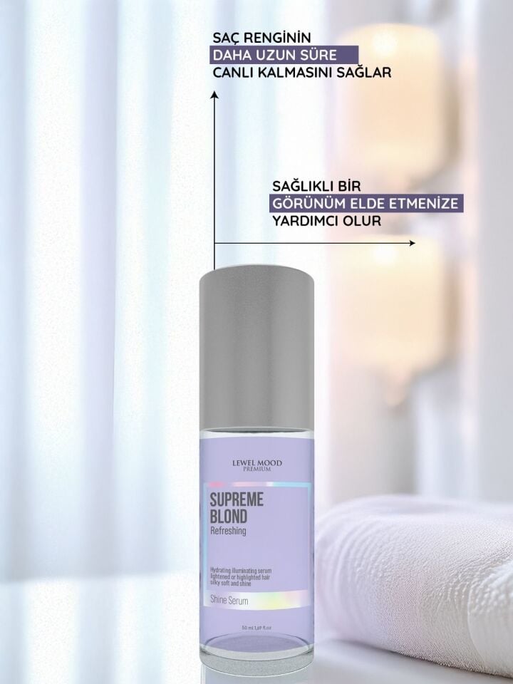 Supreme Blond Sarı Saçlar İçin Bakım Serumu