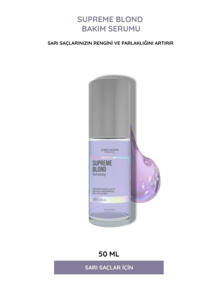 Supreme Blond Sarı Saçlar İçin Bakım Serumu