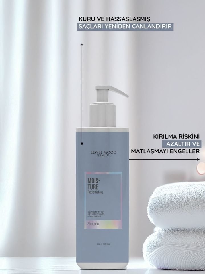 Moısture Kuru Ve Yıpranmış Saçlar İçin Nem Bakım Şampuanı