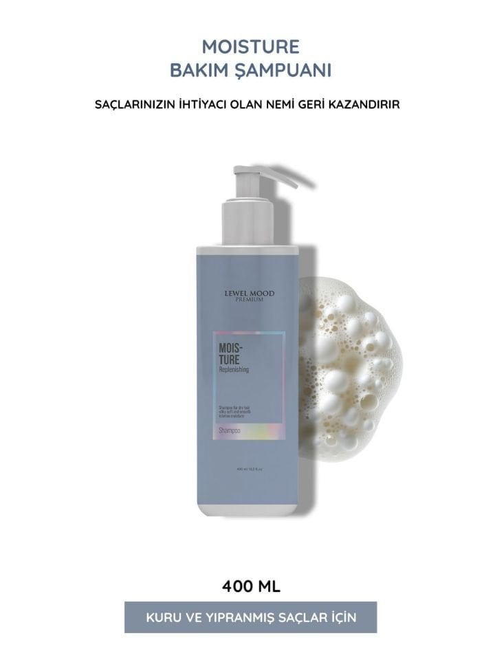 Moısture Kuru Ve Yıpranmış Saçlar İçin Nem Bakım Şampuanı