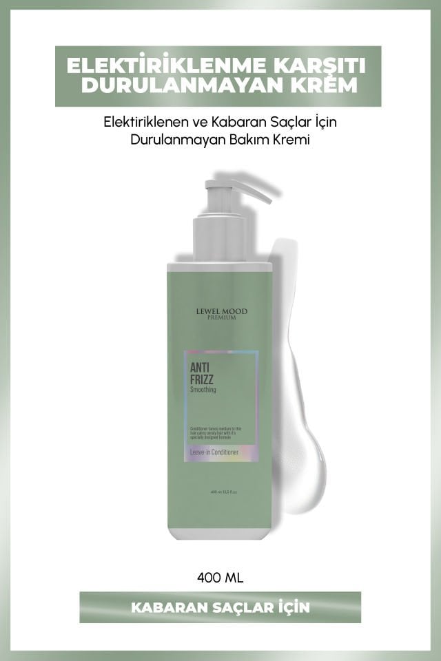 Anti Frizz Kabaran Saçlar İçin Bakım Kremi