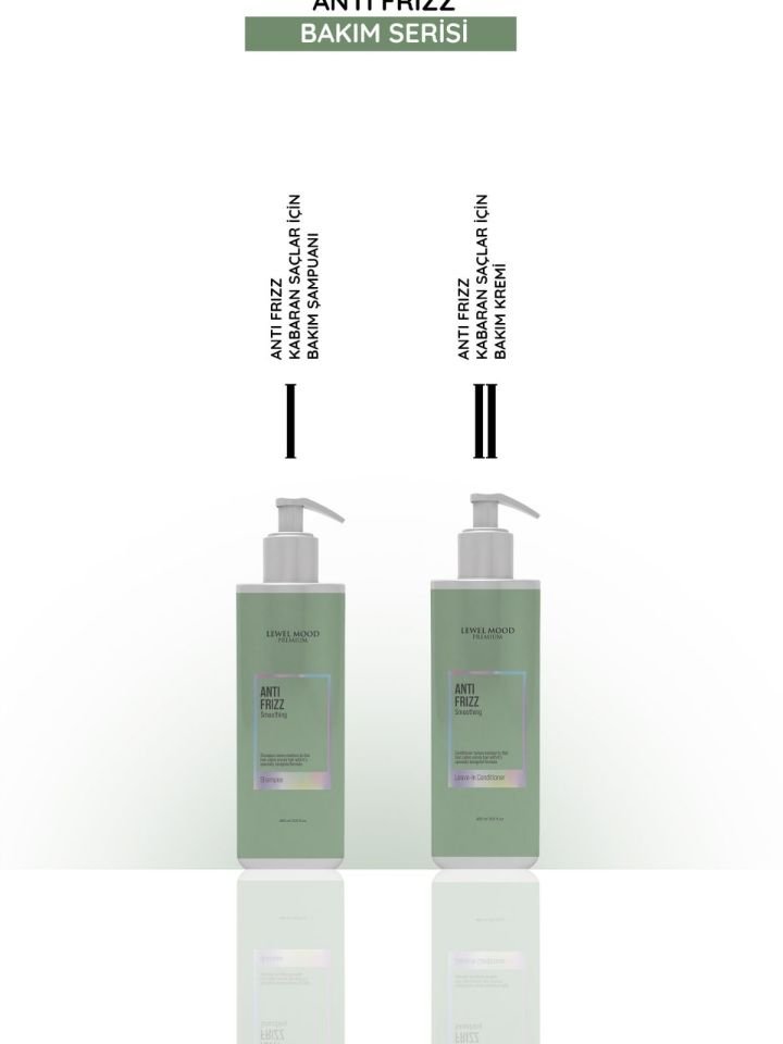 Anti Frizz Kabaran Saçlar İçin Bakım Kremi