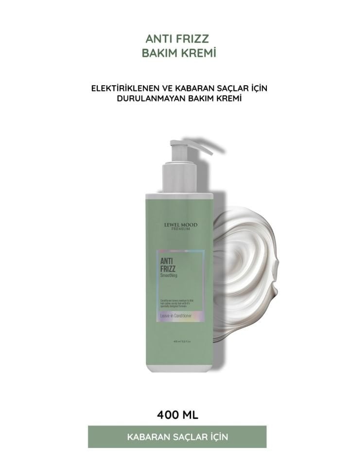 Anti Frizz Kabaran Saçlar İçin Bakım Kremi