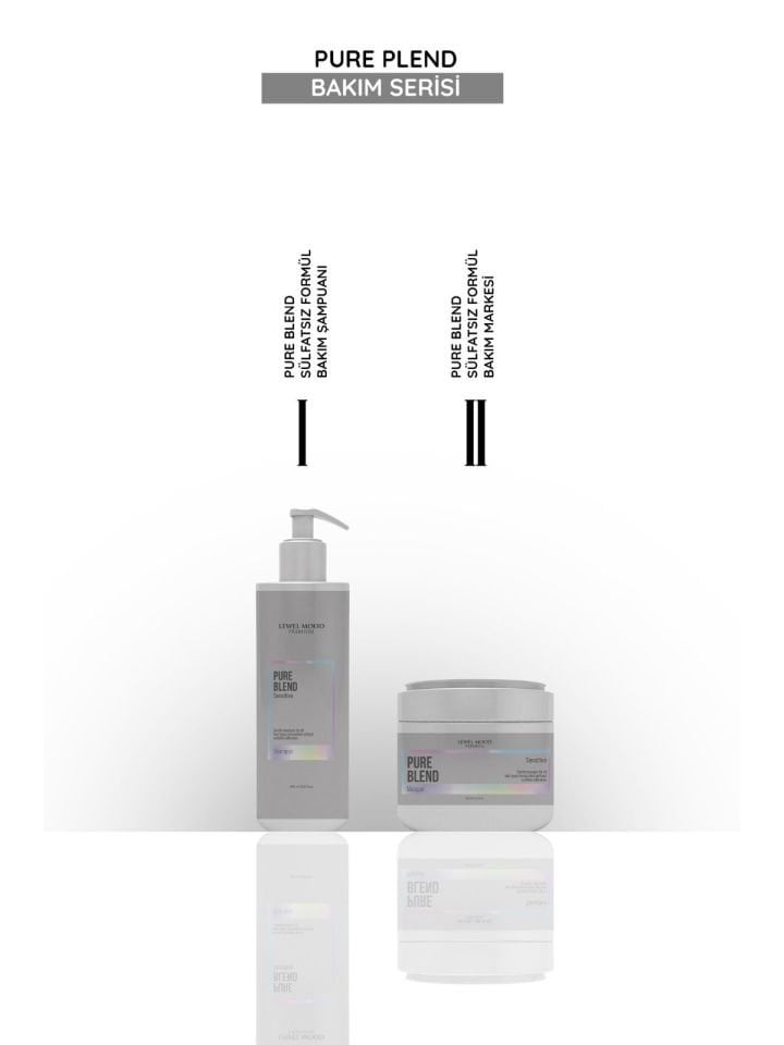Pure Blend Sülfatsız Saç Bakım Şampuanı