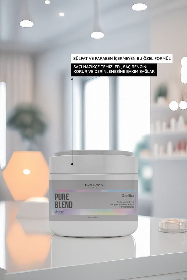 Pure Blend – Sülfatsız ve Doğal Saç Bakım Seti
