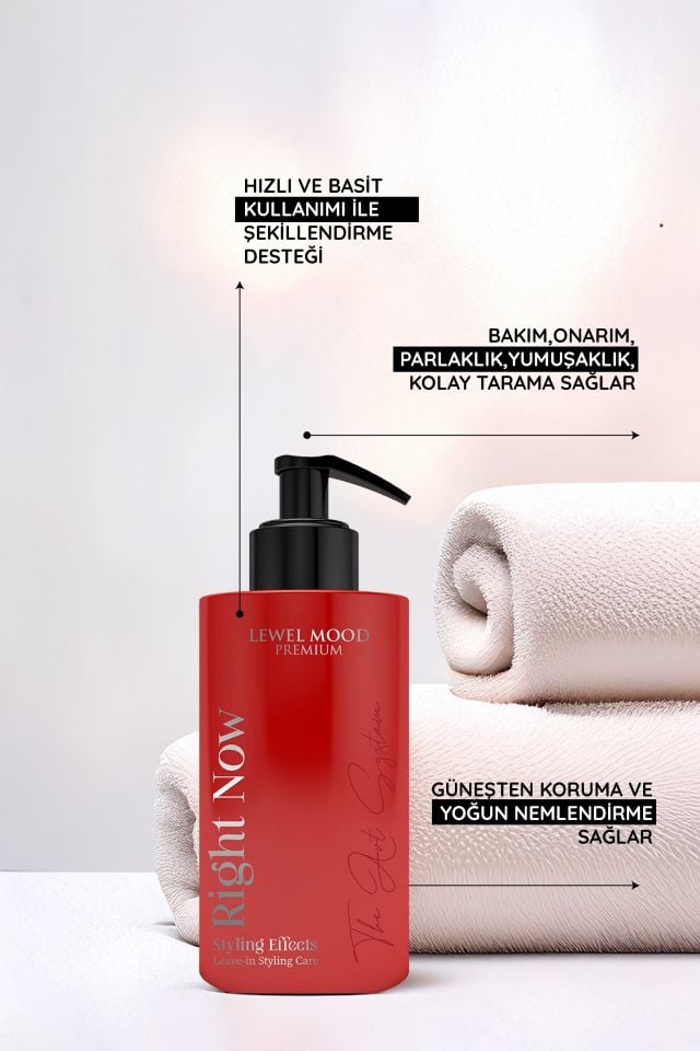 Dense Curls ve Right Now Styling Effects – Bukle Belirginleştirici ve Şekillendirici Bakım Seti