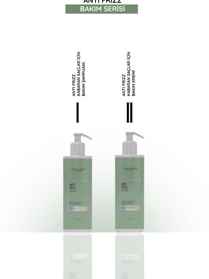 Anti Frizz Kabaran Saçlar İçin Bakım Kremi