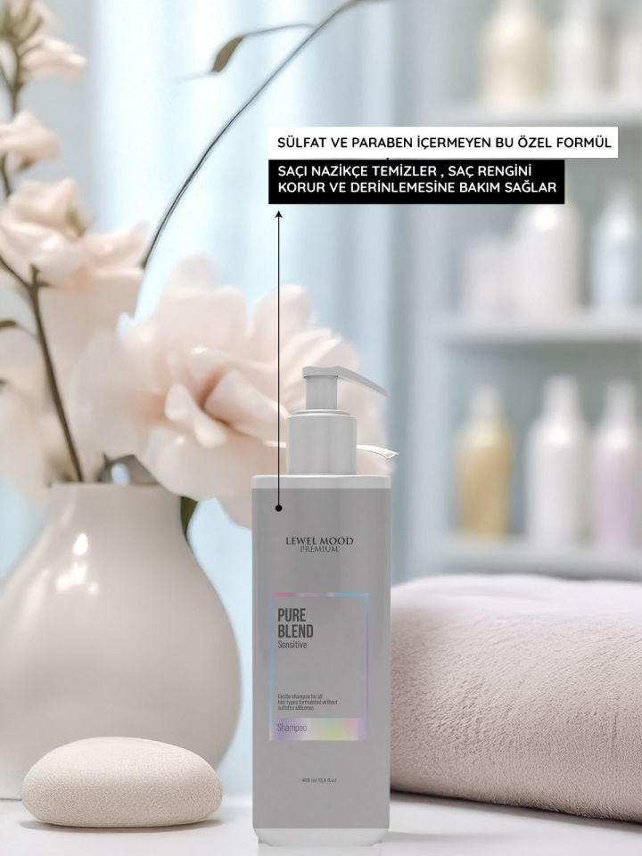 Pure Blend Sülfatsız Saç Bakım Şampuanı